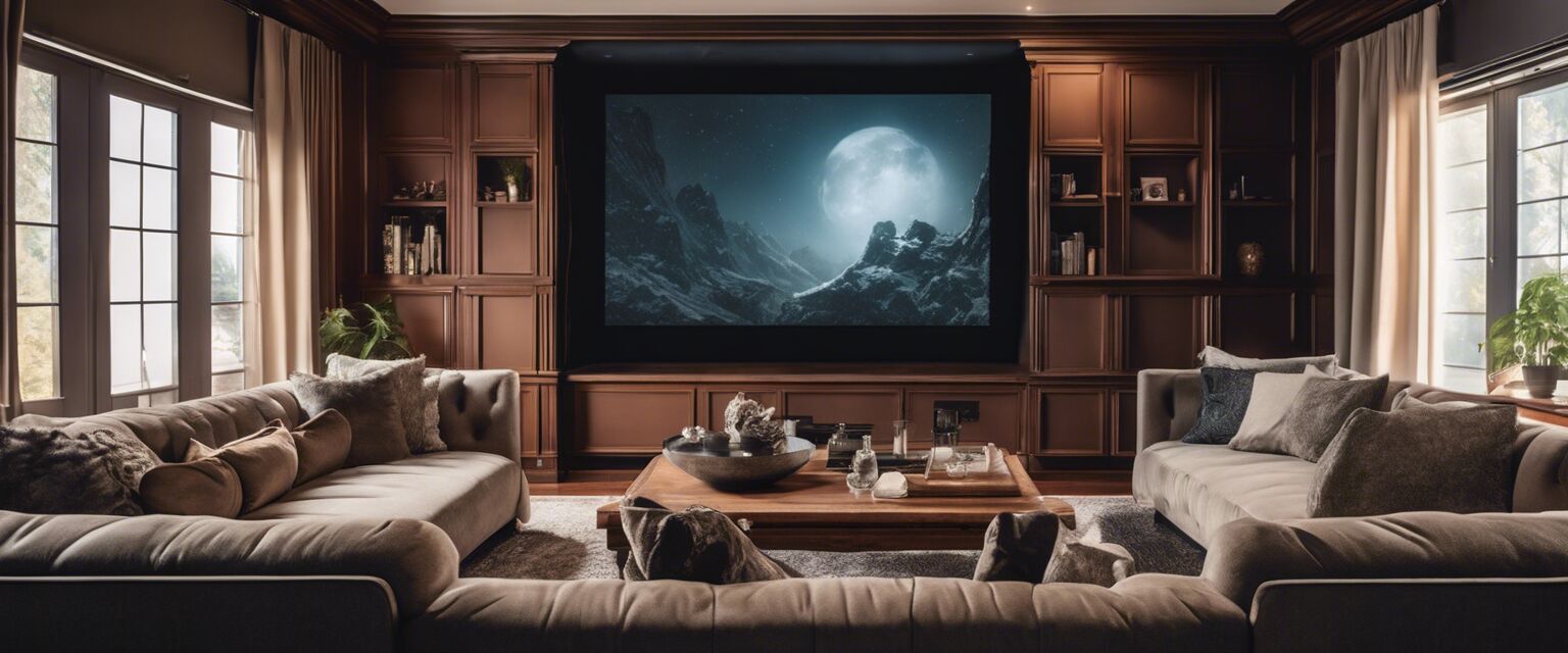 Home theater projector