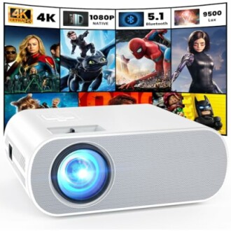HOMPOW Native 1080P Projector