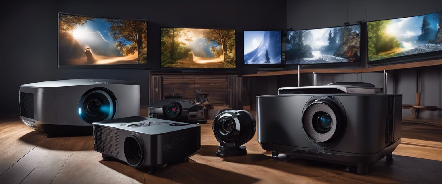Comparison of different home theater projectors