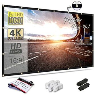 Mdbebbron 120 Inch Projection Screen